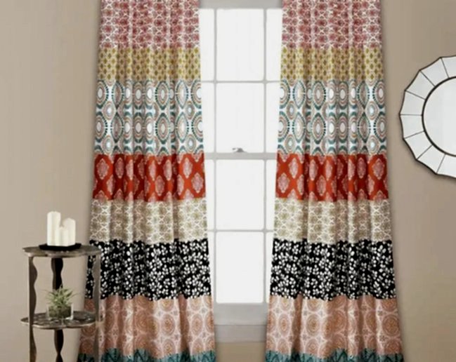 Шторы в стиле бохо на заказ
