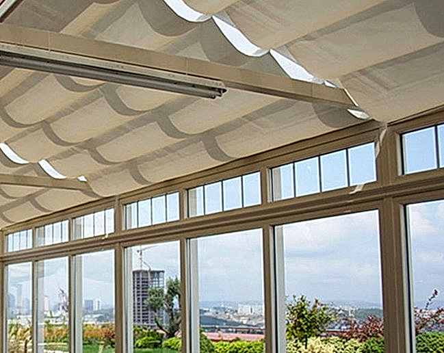  Шторы для зимнего сада