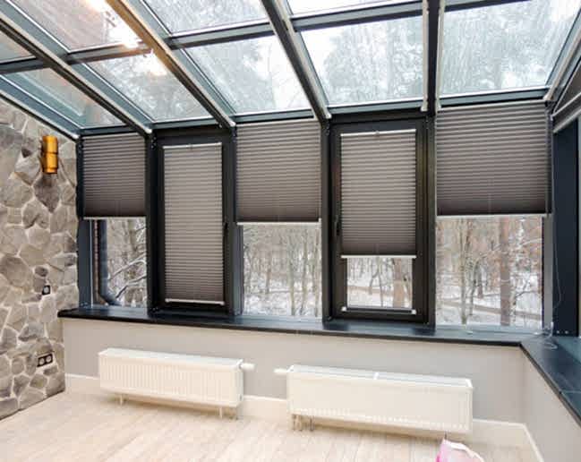  Шторы для зимнего сада