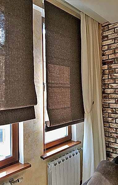 Шторы в стиле лофт на заказ - закажите пошив штор в стиле лофт в Алматы от салона Belladone по выгодной стоимости.