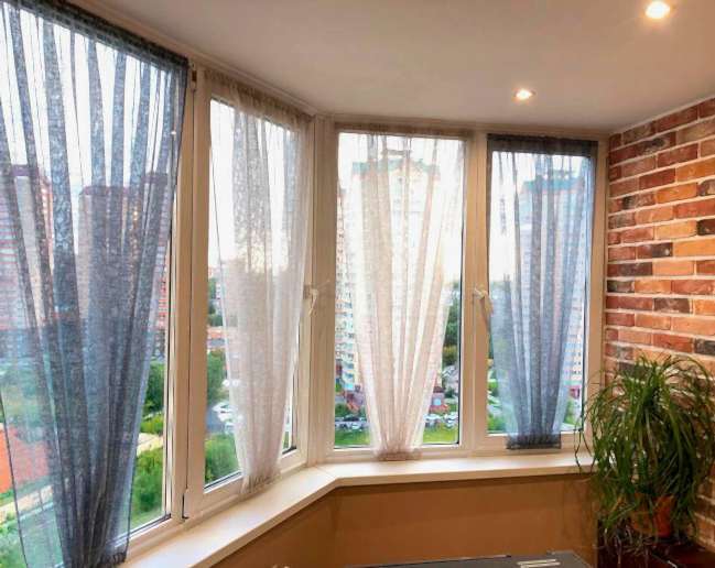 Шторы-кафе песочные часы