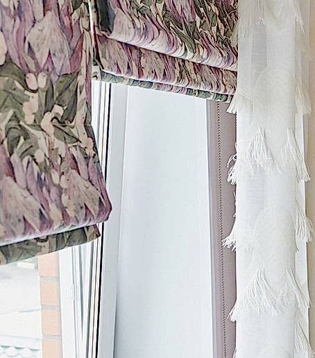 Шторы в стиле шебби-шик