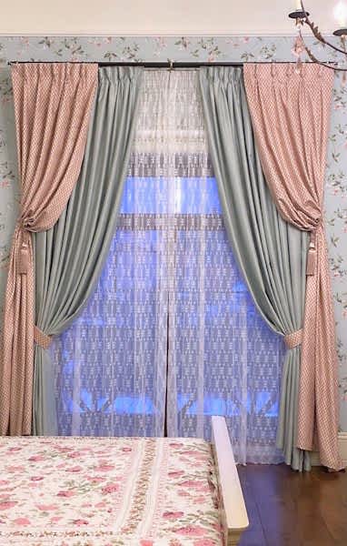 Шторы шебби-шик на заказ - пошив штор шебби-шик в Алматы от салона Belladone по выгодной стоимости.