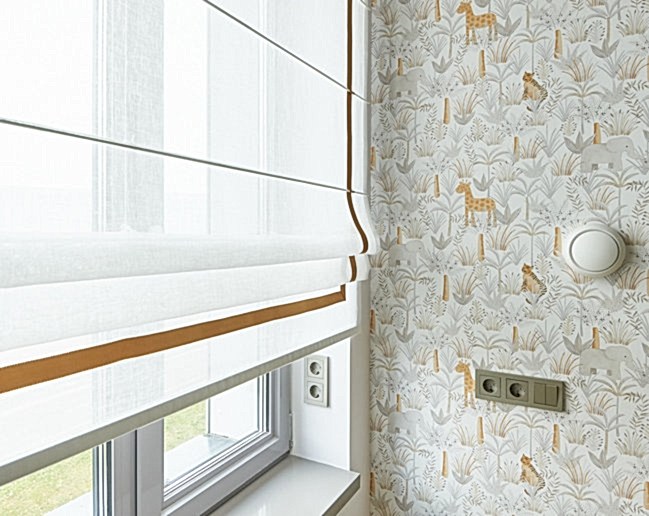 Шторы с рисунком на заказ