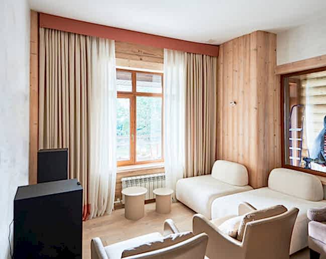 Шторы для деревянного дома на заказ