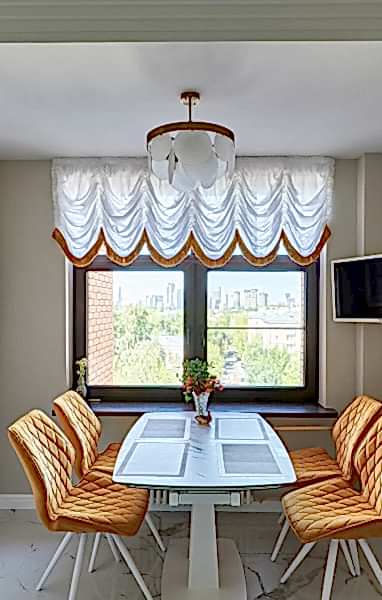 Французские шторы на заказ в Алматы и области - пошив штор от салона Belladone по выгодной цене.