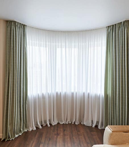 Шторы на эркер