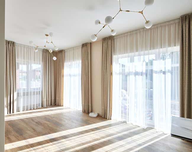 Шторы для гостиной на заказ