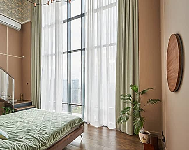 Шторы для спальни