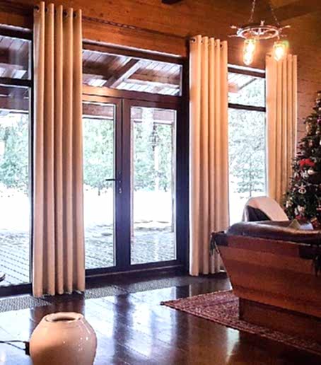 Шторы на люверсах