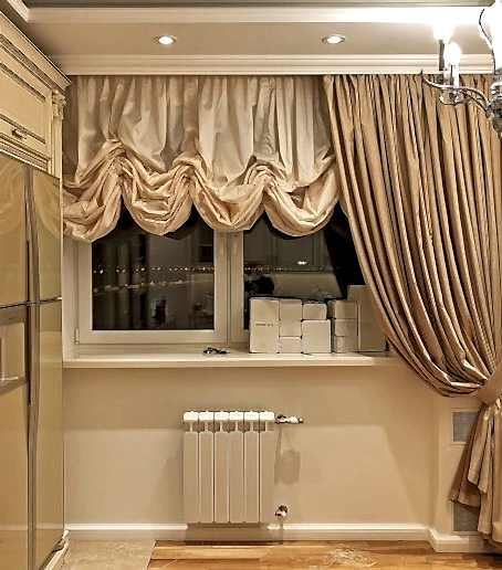 Австрийские шторы