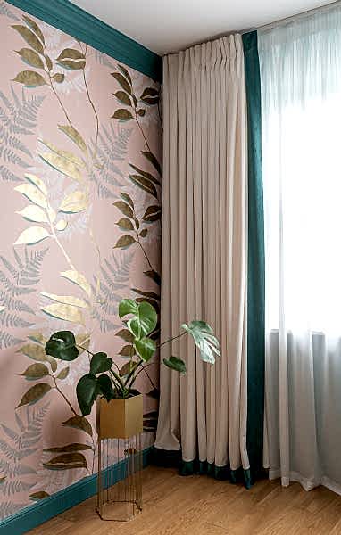 Стачные шторы на заказ в Алматы от салона Belladone.