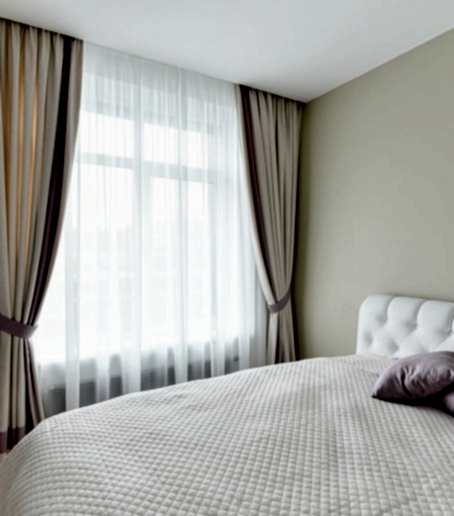 Шторы на круглые окна