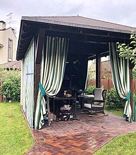 Шторы для веранды и беседки на заказ