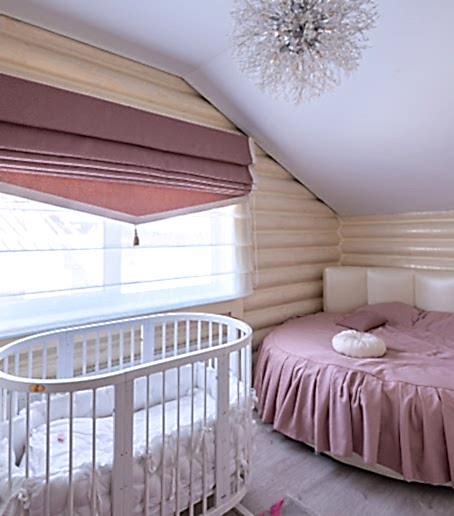 Шторы для деревянного дома на заказ