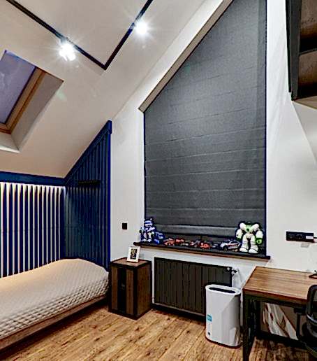 Шторы на треугольные окна