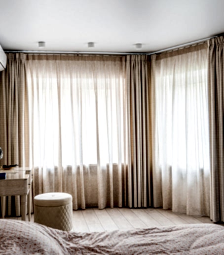 Шторы на эркер