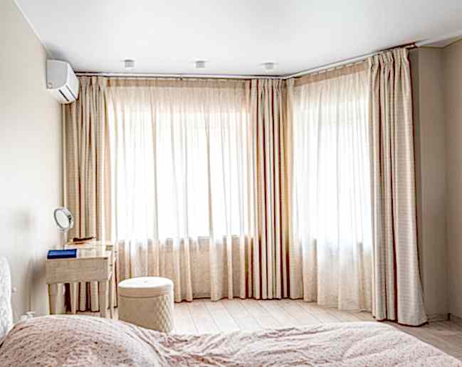 Шторы для спальни
