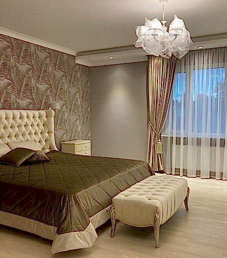 Шторы для спальни