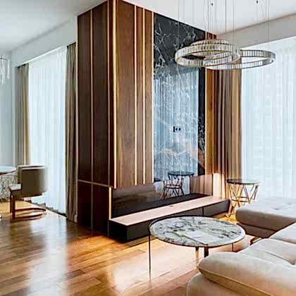 Пошив комплекта штор в современную квартиру, Ленинградское шоссе