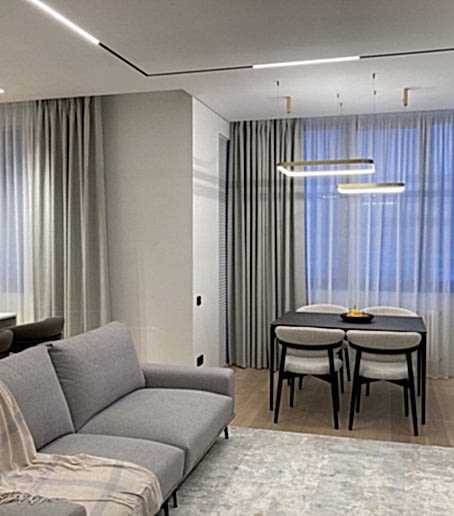 Шторы для гостиной на заказ