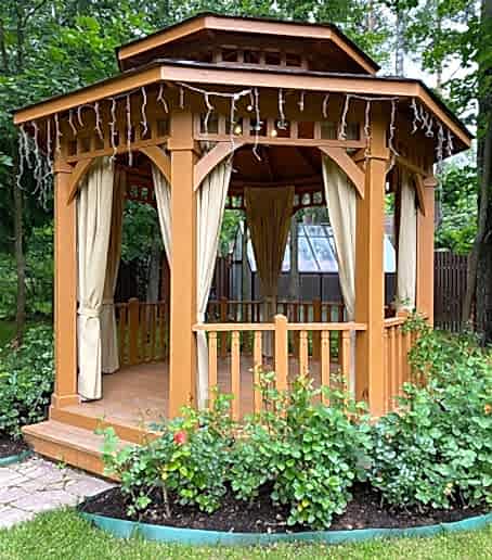 Шторы для веранды и беседки на заказ