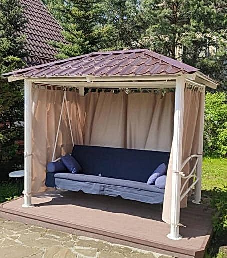 Шторы для веранды и беседки на заказ