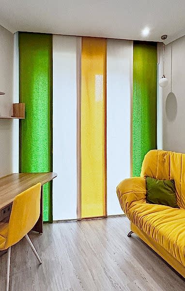 Японские шторы - панели на заказ в Алматы от салона Belladone - качественный пошив и цены от производителя.