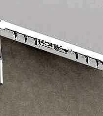 Карниз профильный на заказ в Алматы и Алматинской области - индивидуальный пошив штор и изготовление карнизов по выгодным ценам от студии дизайна Belladone.