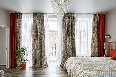 Шторы в спальню