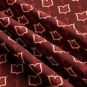 Портьерная ткань FLEUR-DE-LIS - RUBY