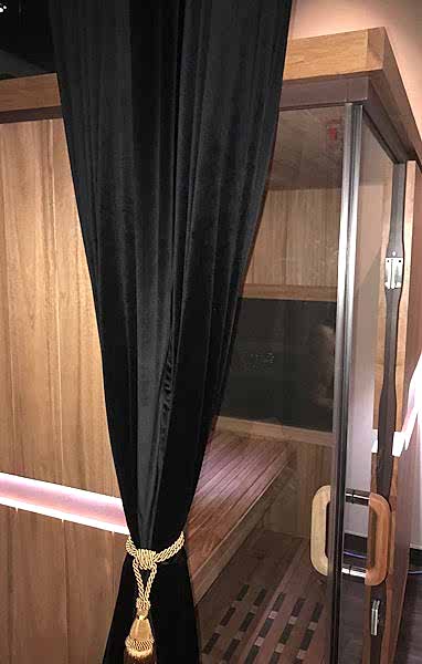 Шторы для бани на заказ - пошив штор для бани в Алматы от салона Belladone по выгодной стоимости.