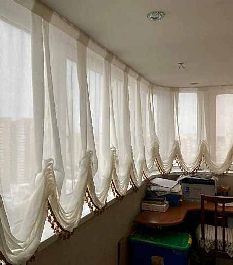 Австрийские шторы
