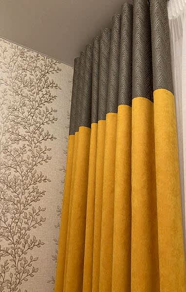 Пошив штор на люверсах на заказ в Алматы - купить шторы на кольцах люверсах в салоне Belladone.