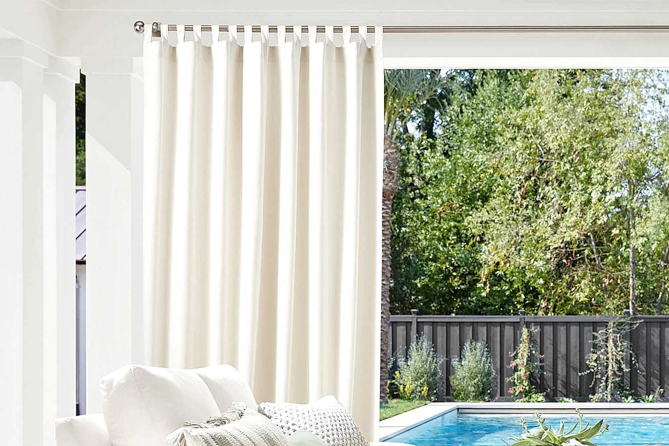 Шторы на петлях на заказ