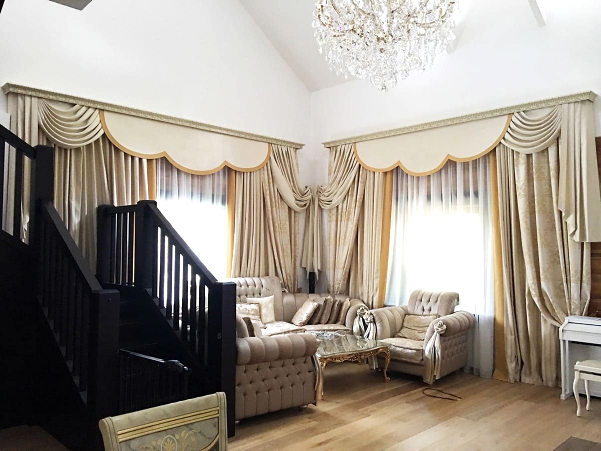 Декоративные шторы на заказ