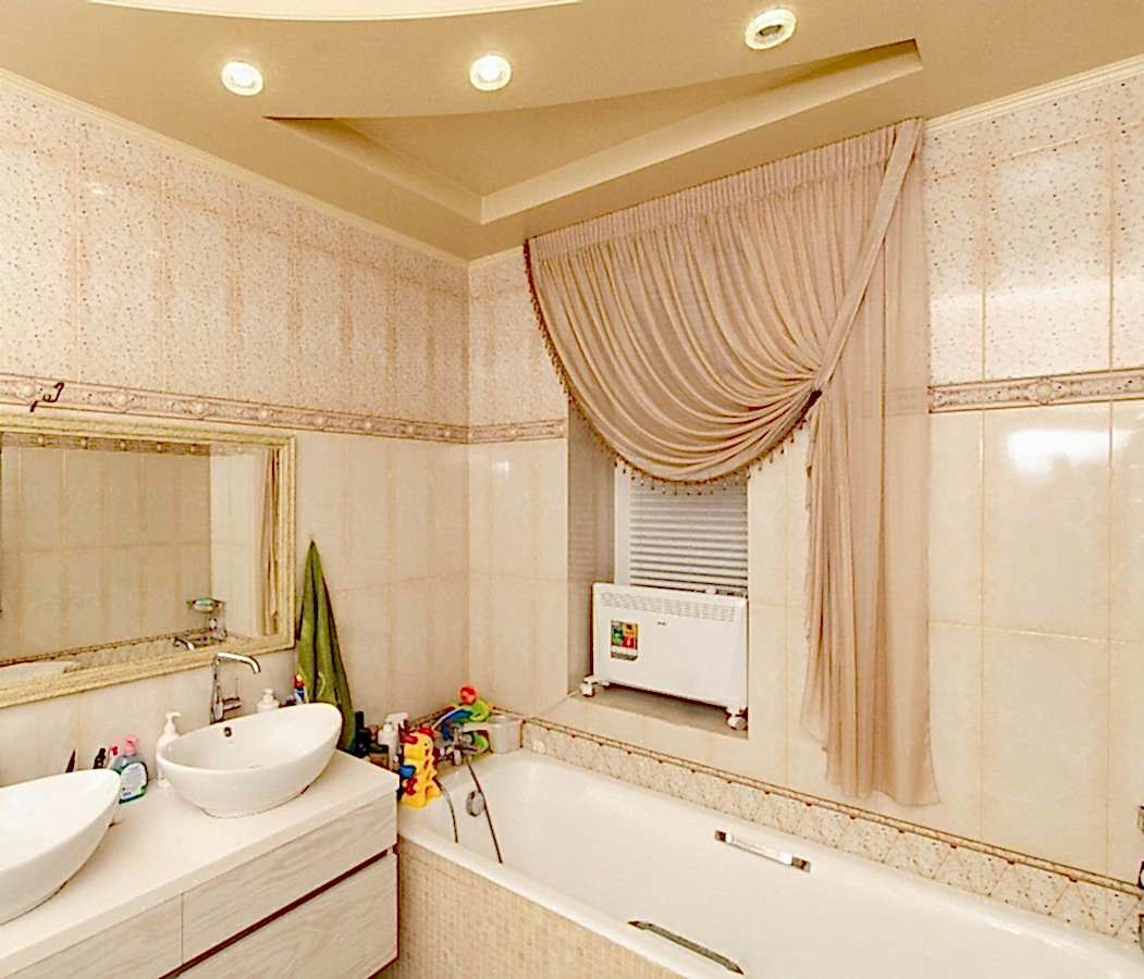 Шторы в ванную на заказ в Алматы и области - индивидуальный пошив штор для ванной комнаты от салона Belladone.