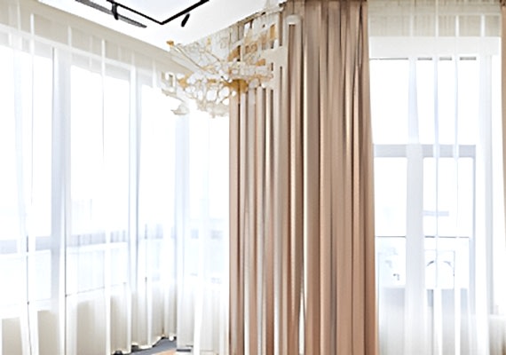 Пошив штор на заказ в Алматы и области по индивидуальным размерам и выгодной цене в ателье салона дизайн-студии Belladone.