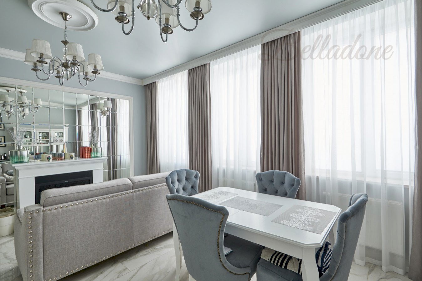 Идеи штор для бежевых стен, чтобы интерьер не был скучным