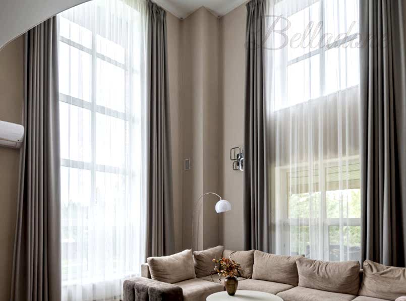 Идеи штор для бежевых стен, чтобы интерьер не был скучным